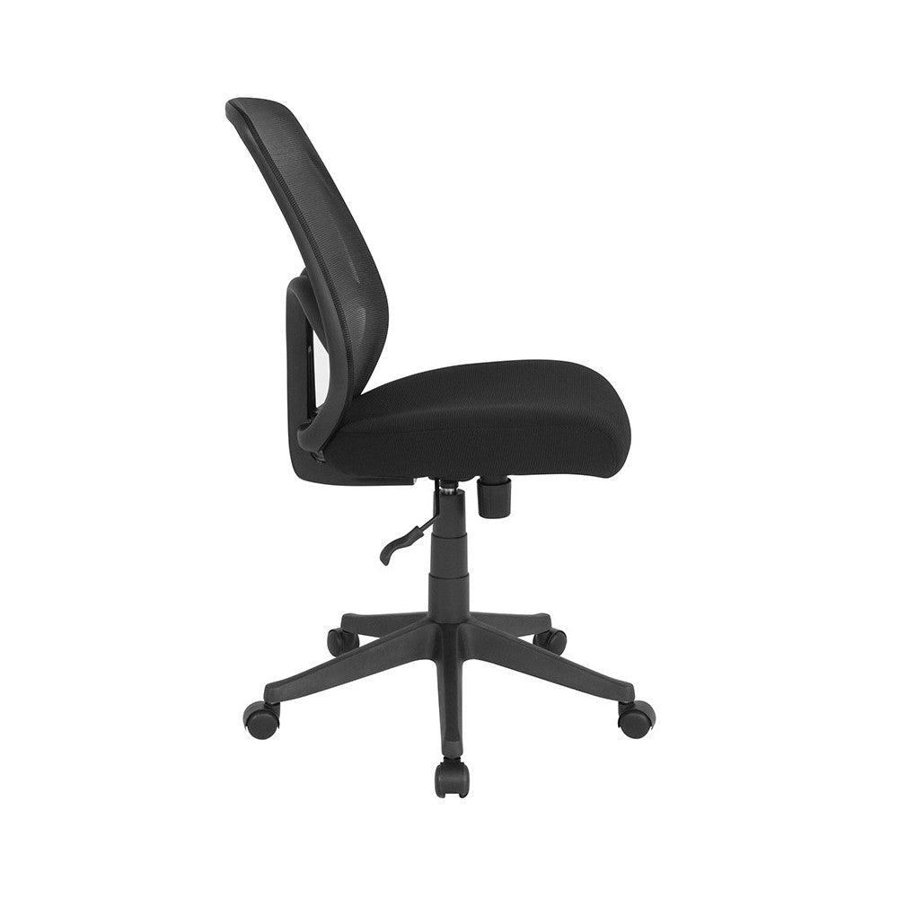 Salerno Series High Back Black Mesh Office Chair