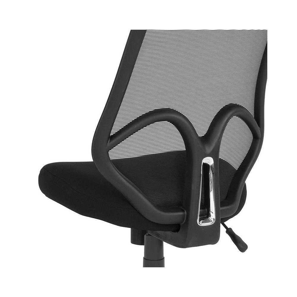 Salerno Series High Back Black Mesh Office Chair