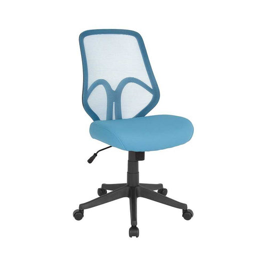 Salerno Series High Back Light Blue Mesh Office Chair