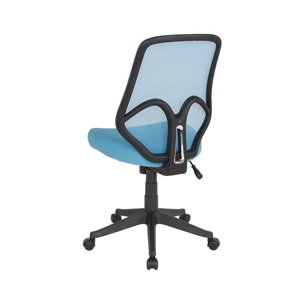 Salerno Series High Back Light Blue Mesh Office Chair