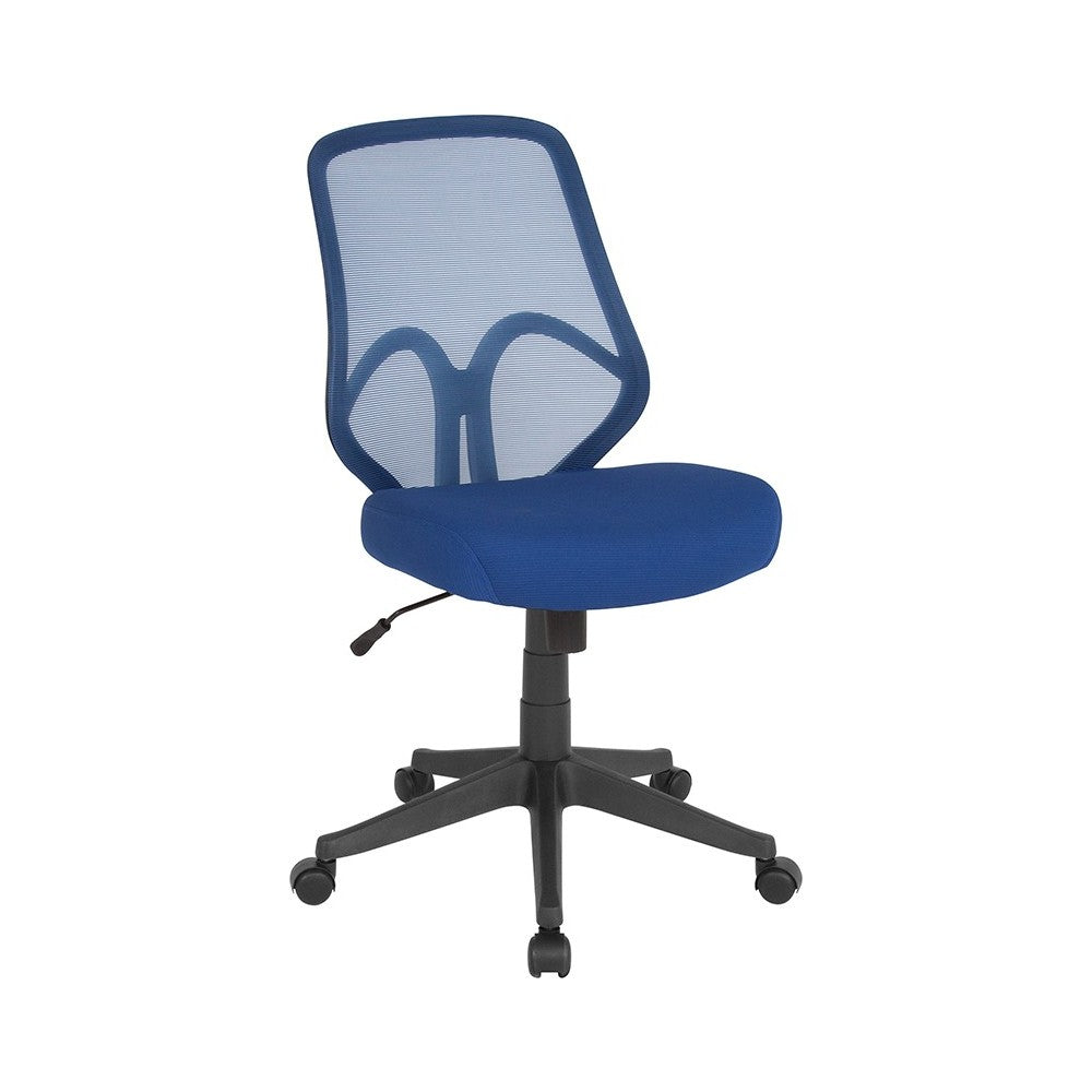Salerno Series High Back Navy Mesh Office Chair