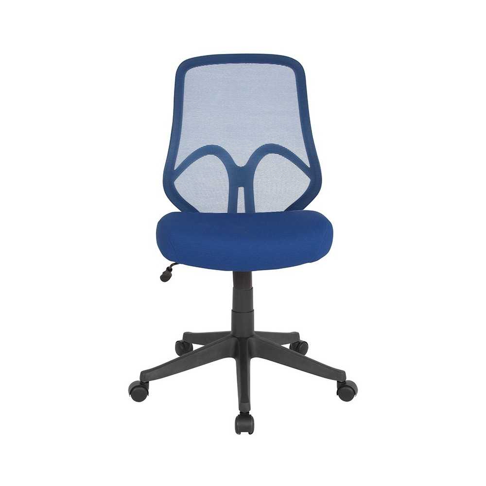 Salerno Series High Back Navy Mesh Office Chair
