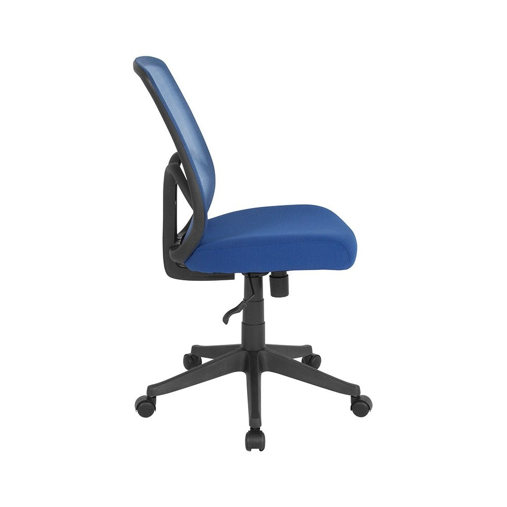 Salerno Series High Back Navy Mesh Office Chair