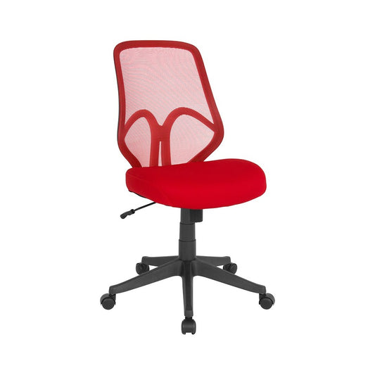 Salerno Series High Back Red Mesh Office Chair