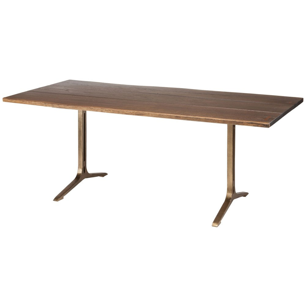 Samara Seared Wood Dining Table, HGSR556