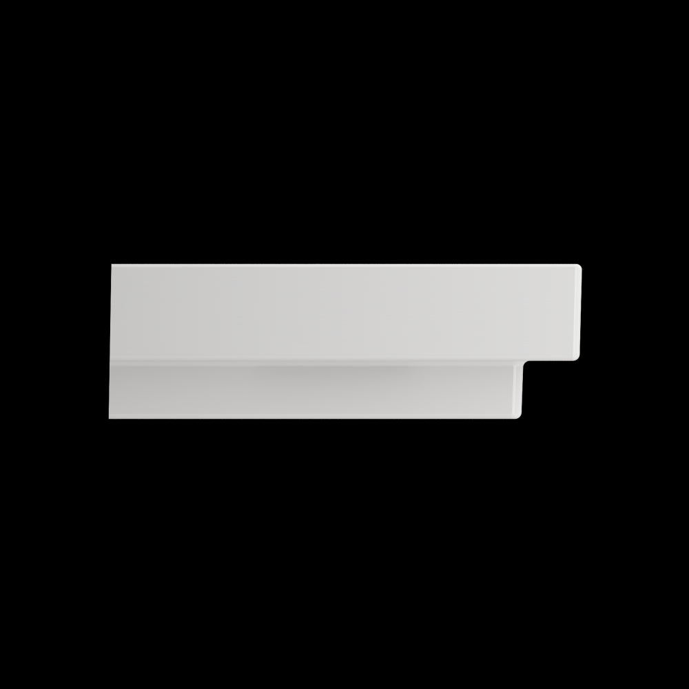 Scala Arch Wall-Mounted Sink Fireclay 32 in. 3-Hole in White