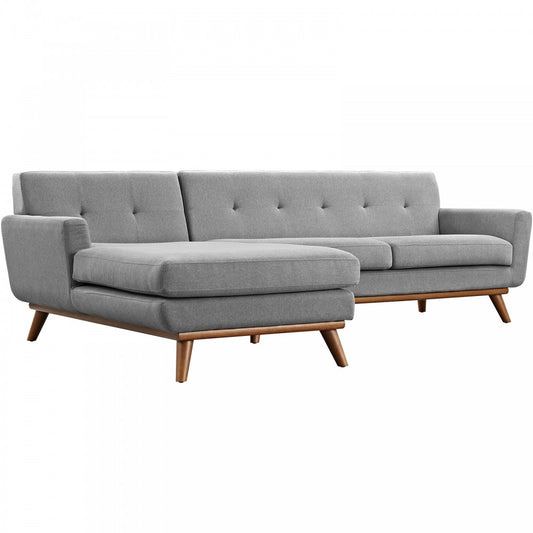 se Left-Facing Sectional Sofa, Expectation Gray