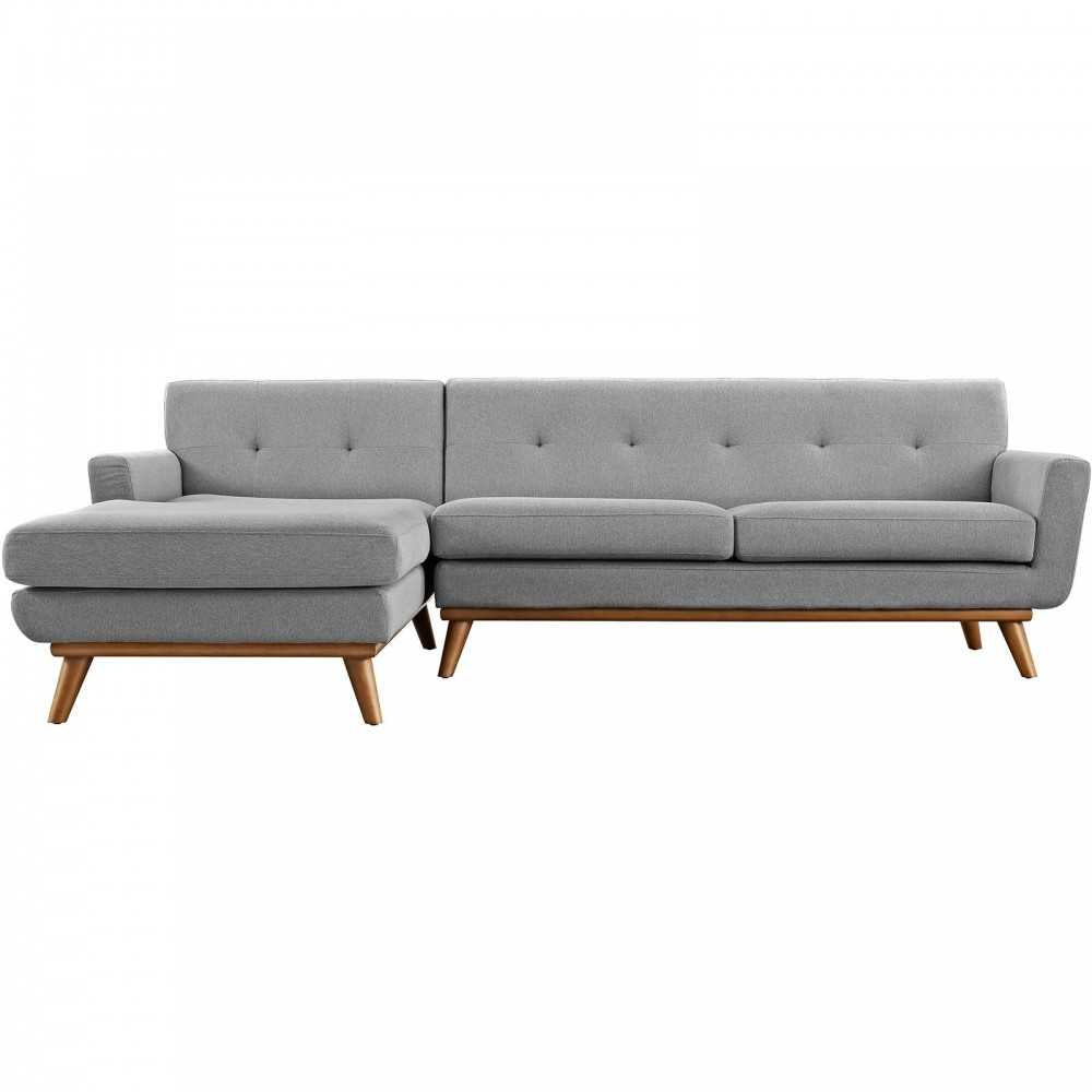 se Left-Facing Sectional Sofa, Expectation Gray