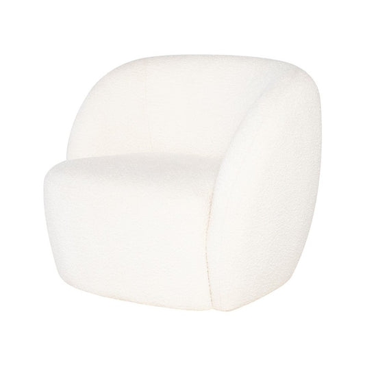 Selma Coconut Fabric Occasional Chair