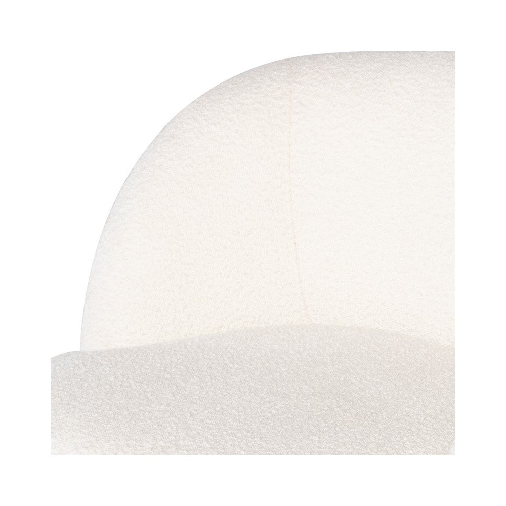 Selma Coconut Fabric Occasional Chair