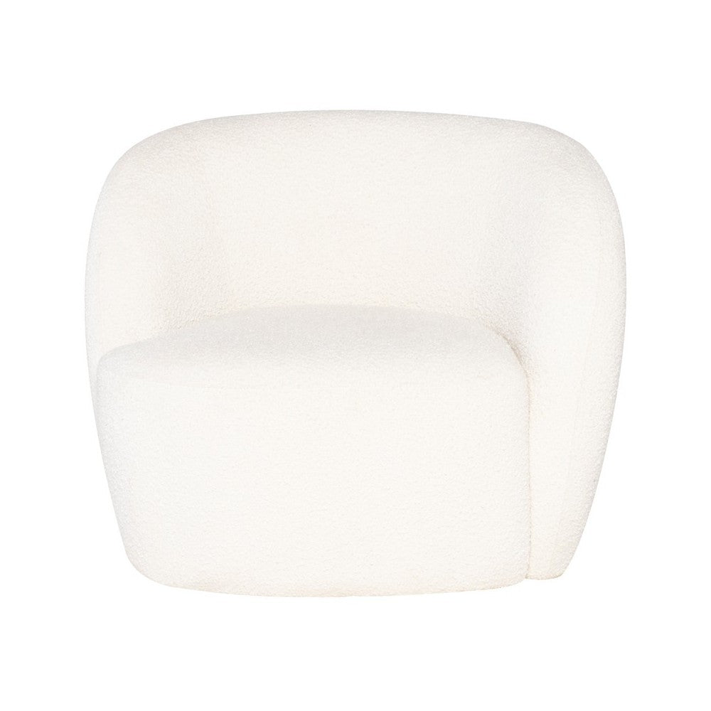 Selma Coconut Fabric Occasional Chair