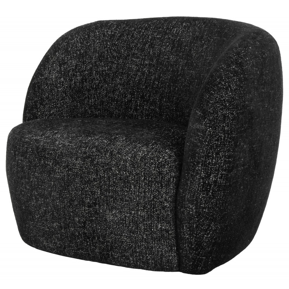 Selma Salt & Pepper Fabric Occasional Chair