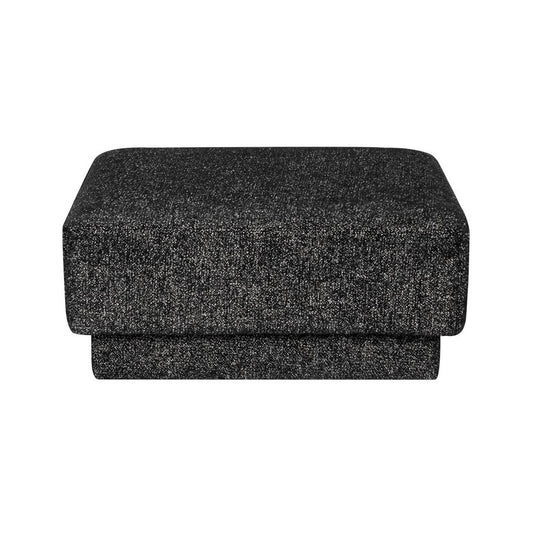 Seraphina Salt & Pepper Fabric Modular Sofa Ottoman