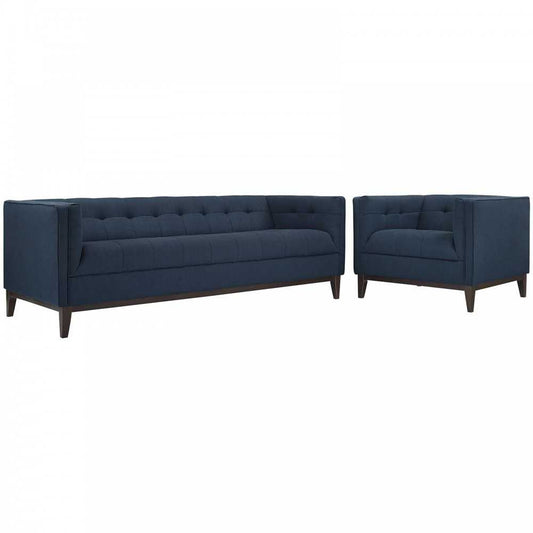 Serve Living Room Set Set of 2, Azure