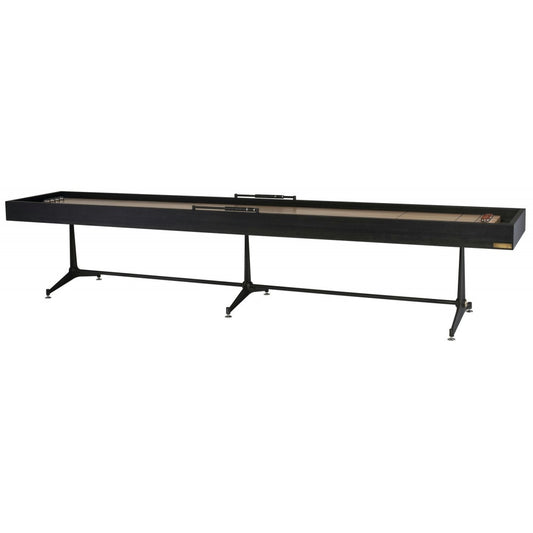 Shuffleboard Ebonized Wood Game Table, HGDA842