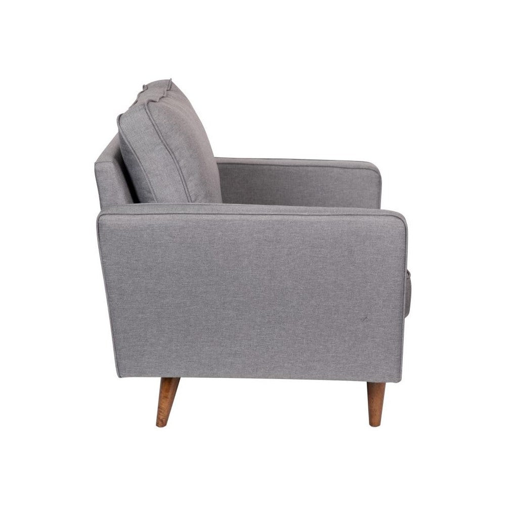 Slate Gray Upholstered Chair