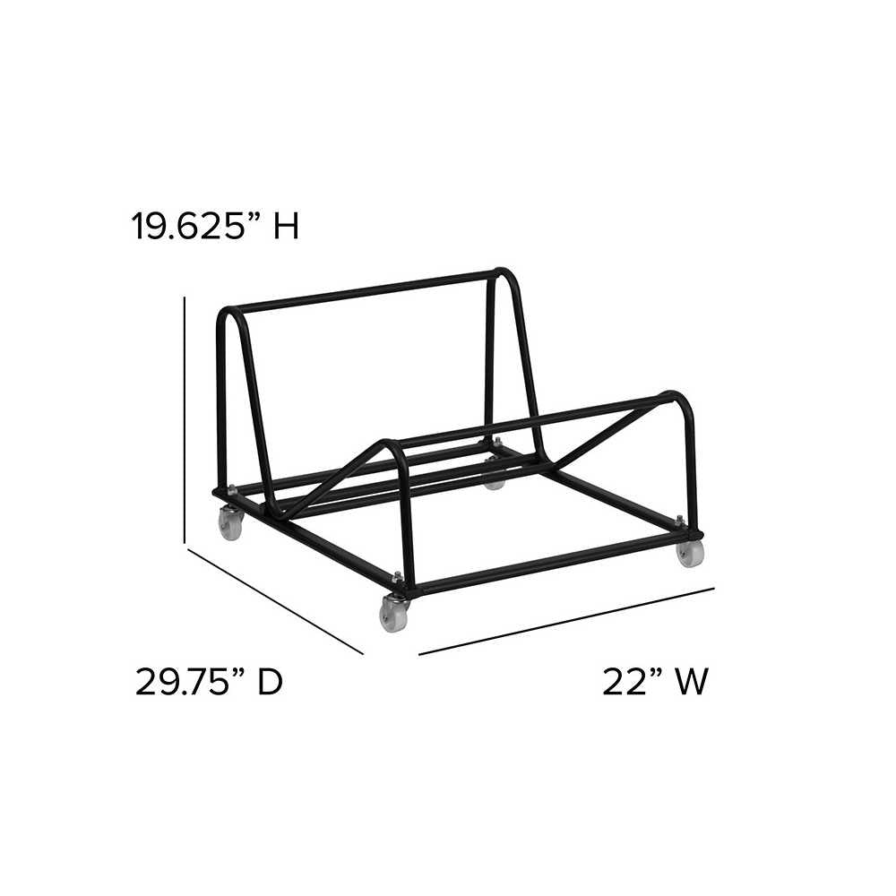 Sled Base Stack Chair Dolly