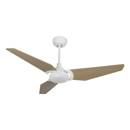 Kaj 52 Inch 3-Blade Smart Ceiling Fan - White