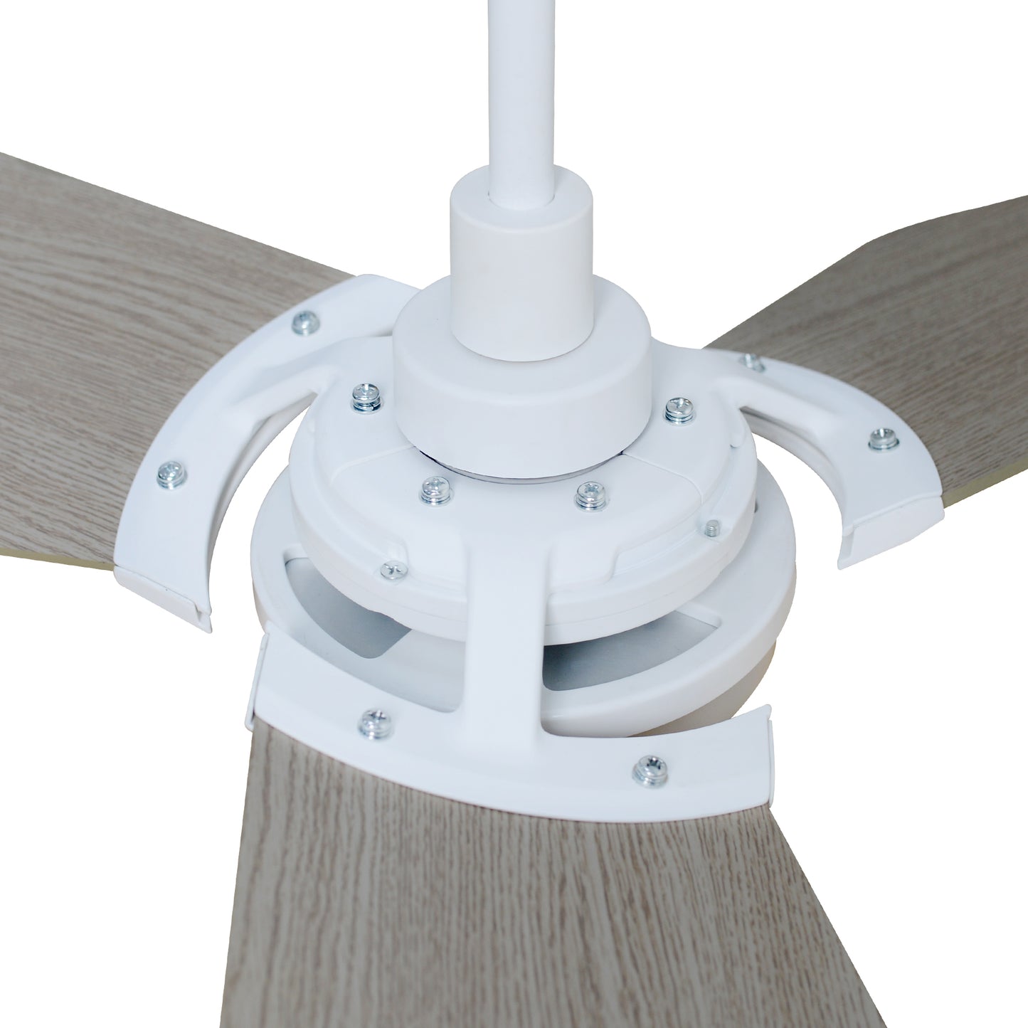 Kaj 52 Inch 3-Blade Smart Ceiling Fan - White