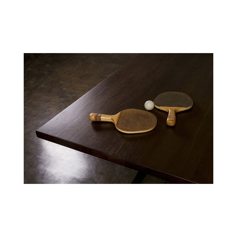 Smoked Wood Ping Pong Game Table