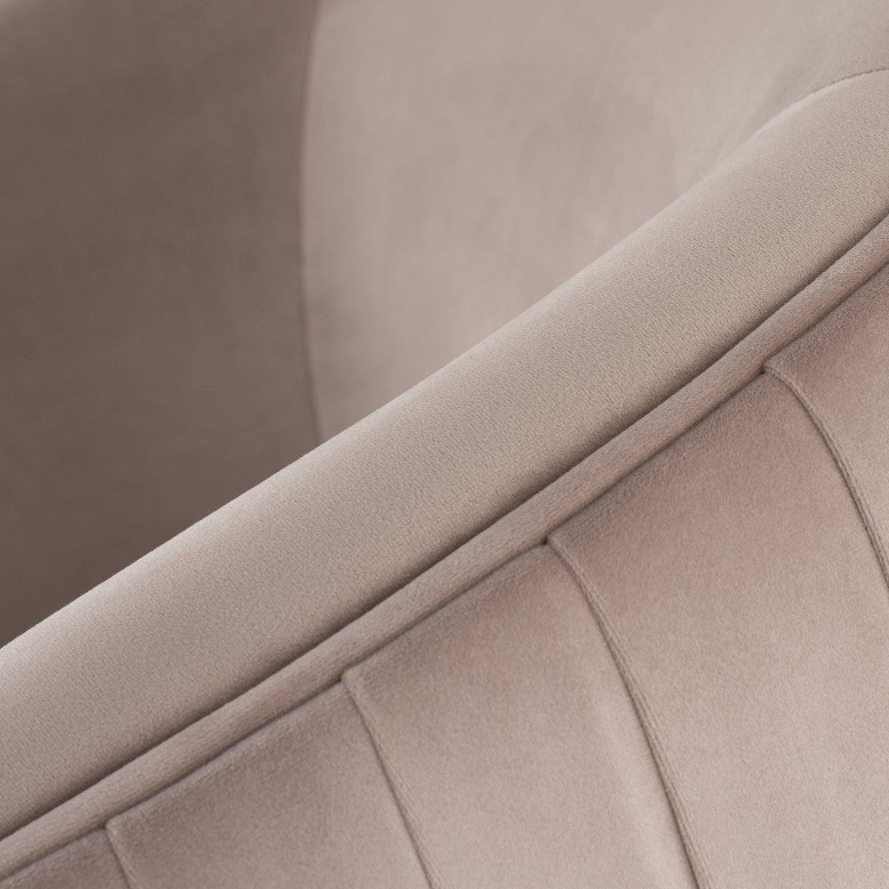 Sofia Blush Fabric Occasional Chair, HGDH138