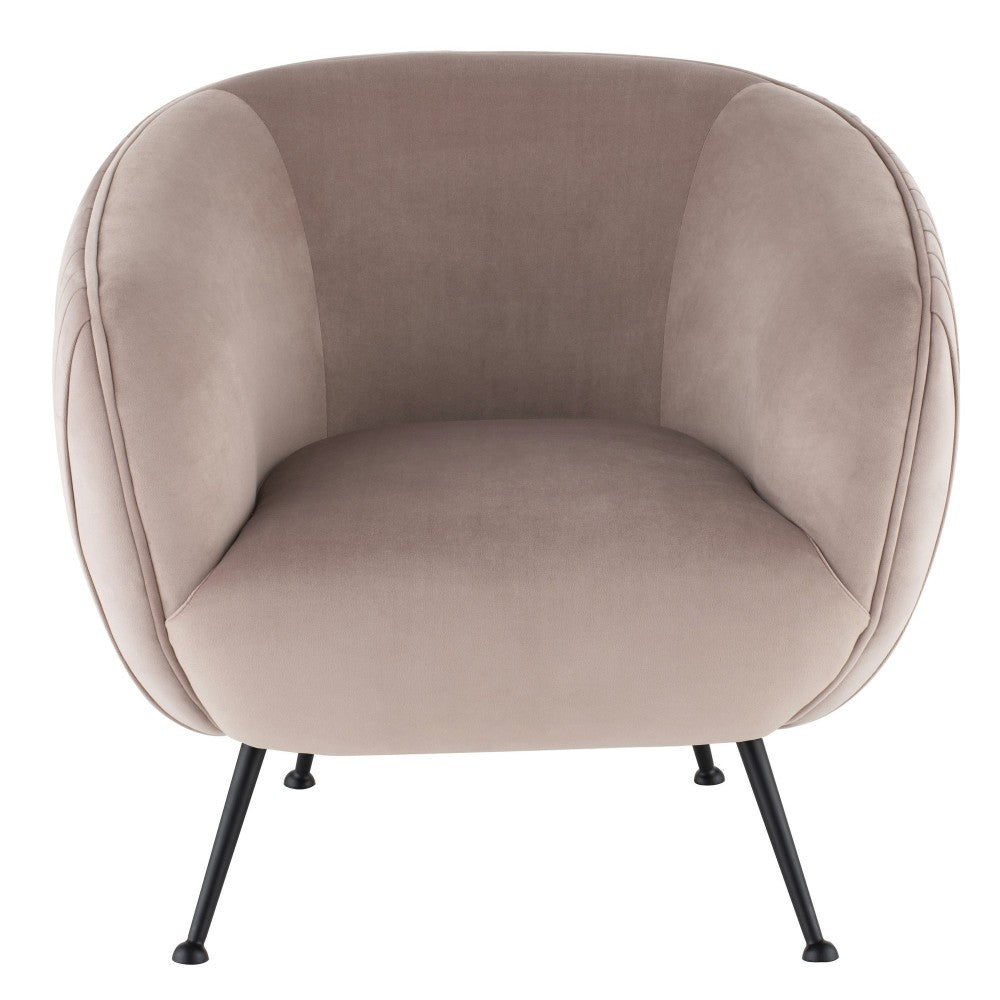 Sofia Blush Fabric Occasional Chair, HGDH138