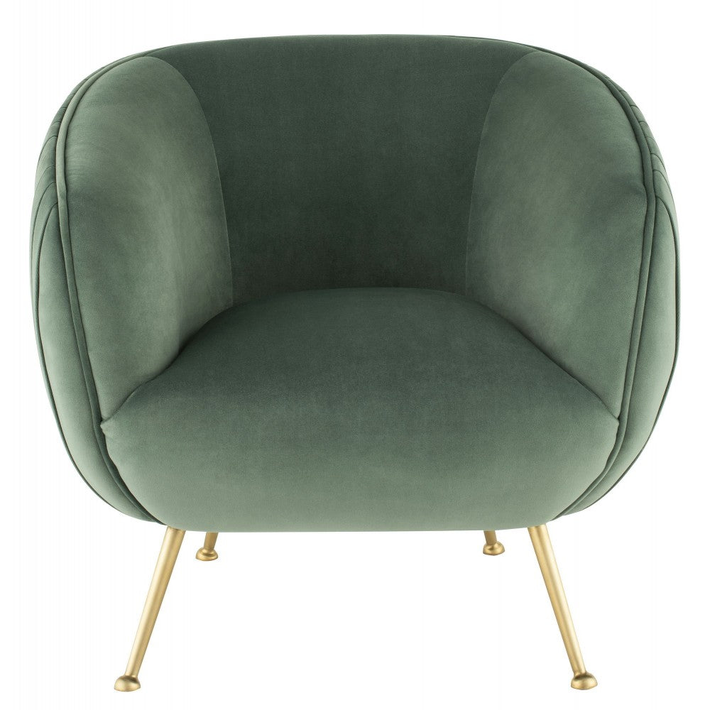 Sofia Moss Fabric Occasional Chair, HGDH110