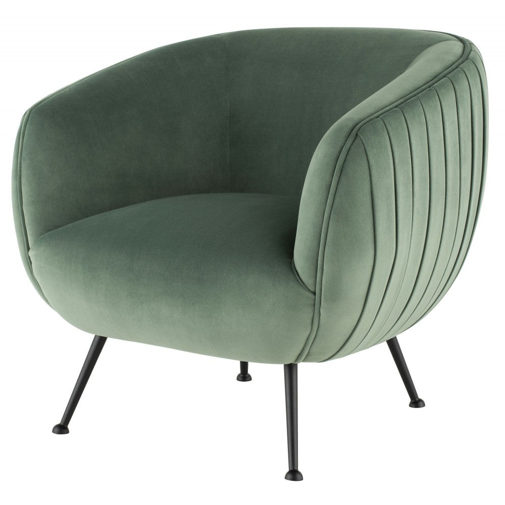 Sofia Moss Fabric Occasional Chair, HGDH133