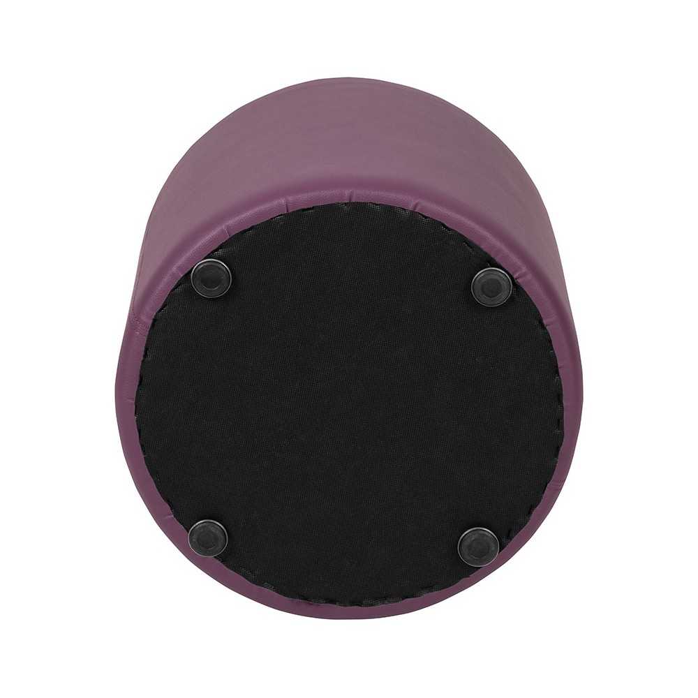 Soft Seating Collaborative Circle for Classrooms and Common Spaces - 18" Seat Height (Purple)
