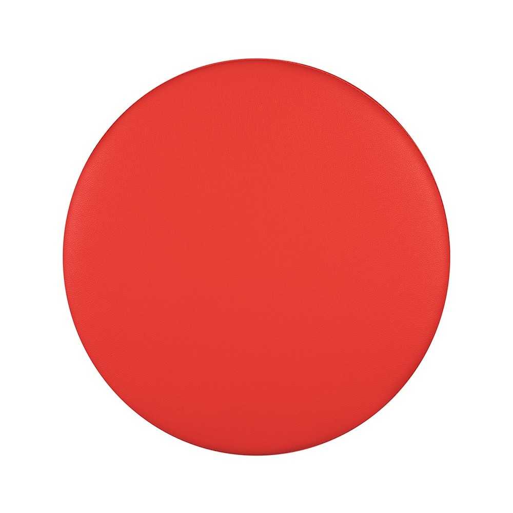 Soft Seating Collaborative Circle for Classrooms and Common Spaces - 18" Seat Height (Red)