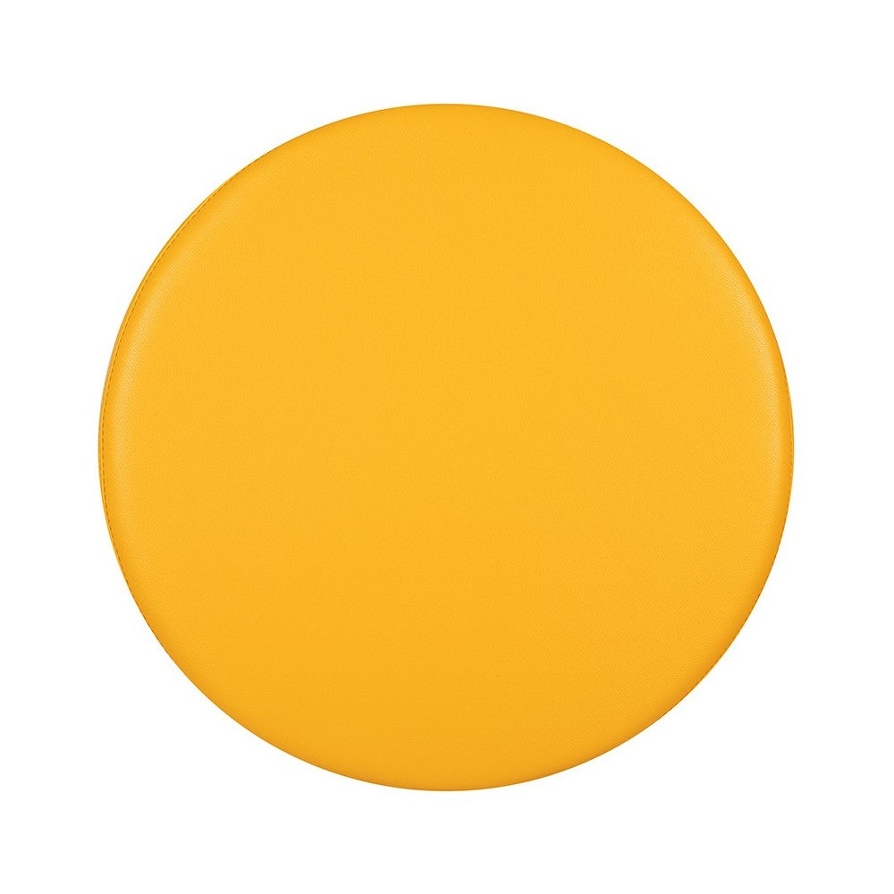 Soft Seating Collaborative Circle for Classrooms and Daycares - 12" Seat Height (Yellow)