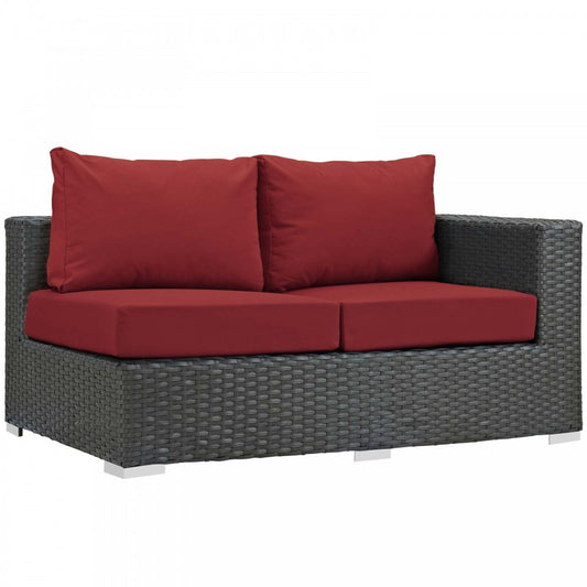 Sojourn Outdoor Patio Sunbrella Right Arm Loveseat