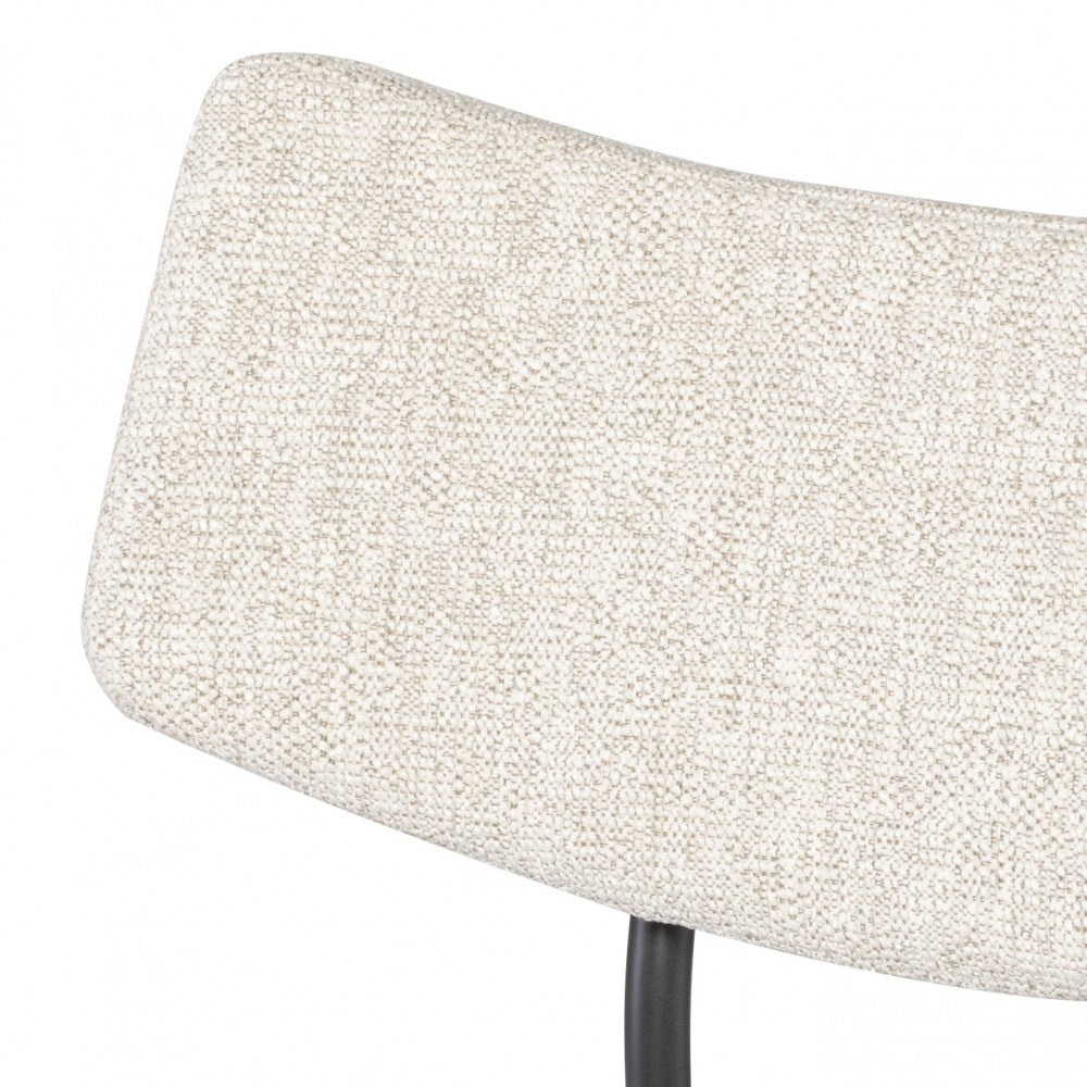 Soli Shell Fabric Bar Stool