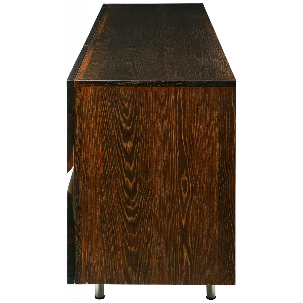 Sorrento Seared Wood Sideboard Cabinet, HGSR273