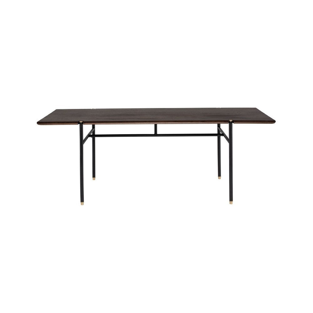 Stacking Table Smoked Wood Dining Table, HGDA837