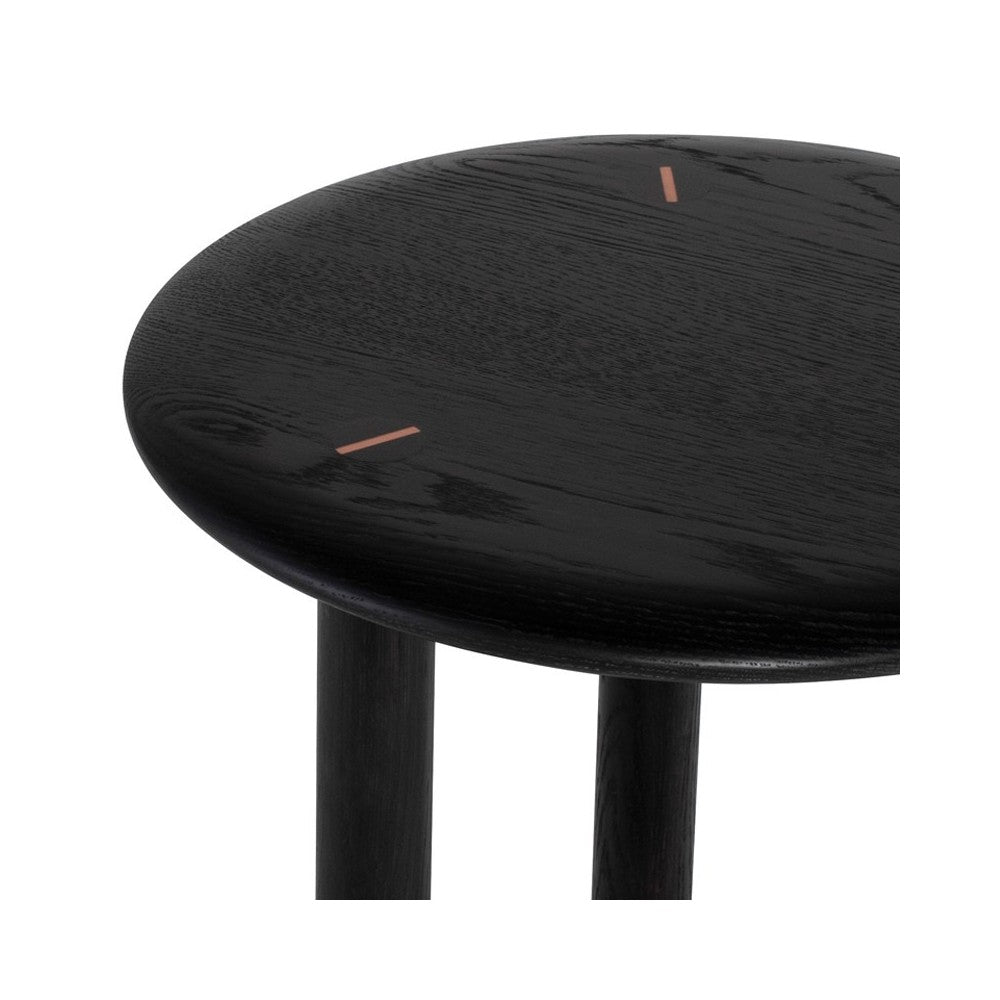 Stilt Ebonized Wood Coffee Table, HGDA813