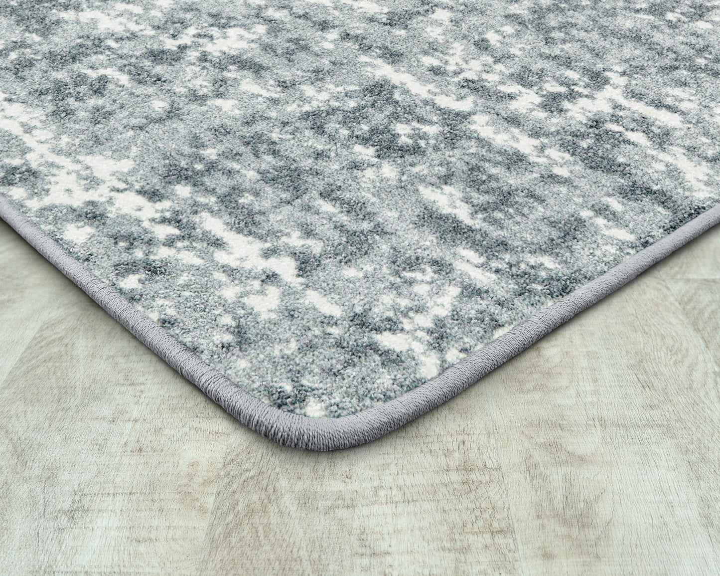 Stretched Thin 5'4" x 7'8" area rug in color Cloudy
