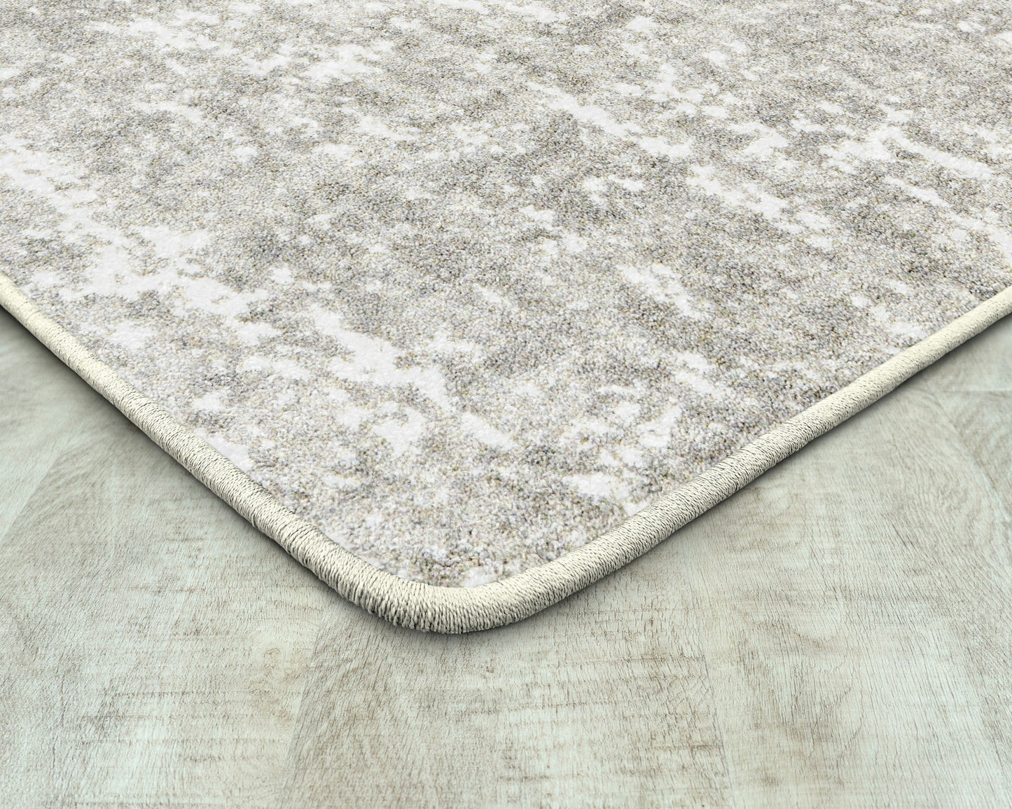 Stretched Thin 7'8" x 10'9" area rug in color Dove