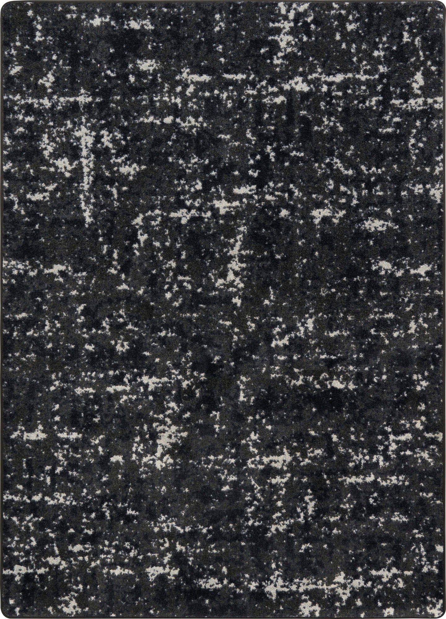 Stretched Thin 7'8" x 10'9" area rug in color Onyx