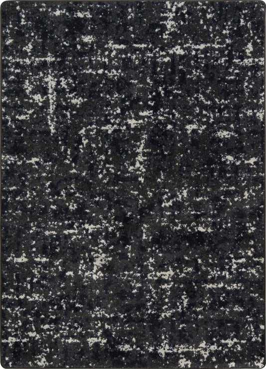 Stretched Thin 5'4" x 7'8" area rug in color Onyx