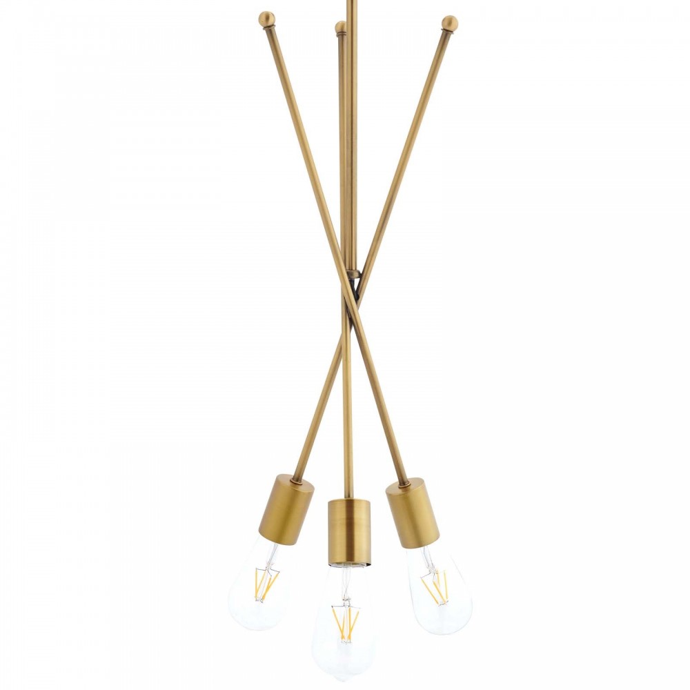 Strive Brass Pendant Chandelier