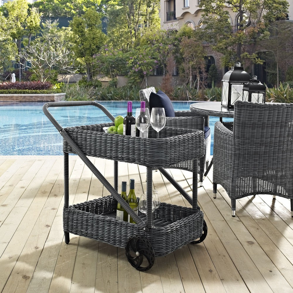 Summon Outdoor Patio Beverage Cart