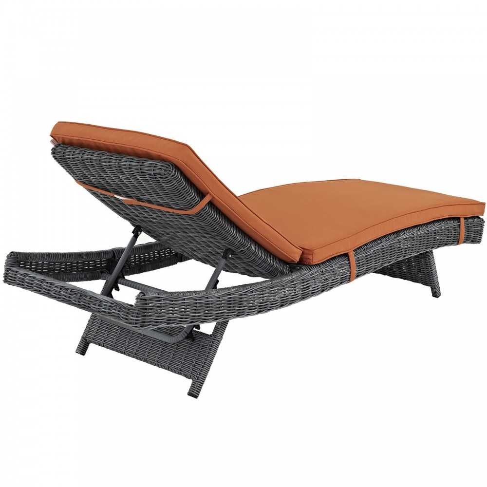 Summon Outdoor Patio Sunbrella Chaise