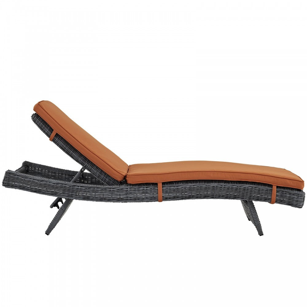 Summon Outdoor Patio Sunbrella Chaise