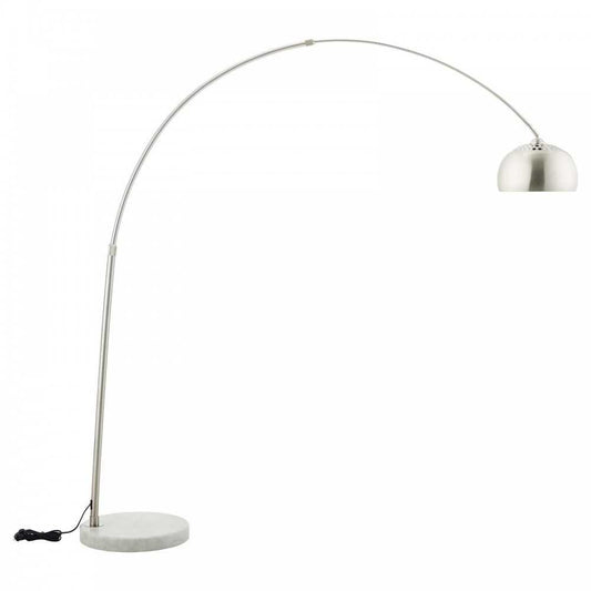 Sunflower Round Marble Base Floor Lamp, Clear