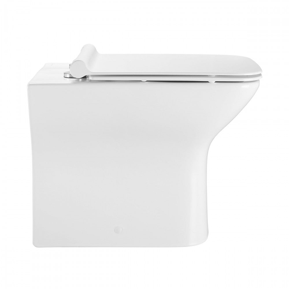 Swiss Madison Carre Back-To-Wall Square Toilet Bowl