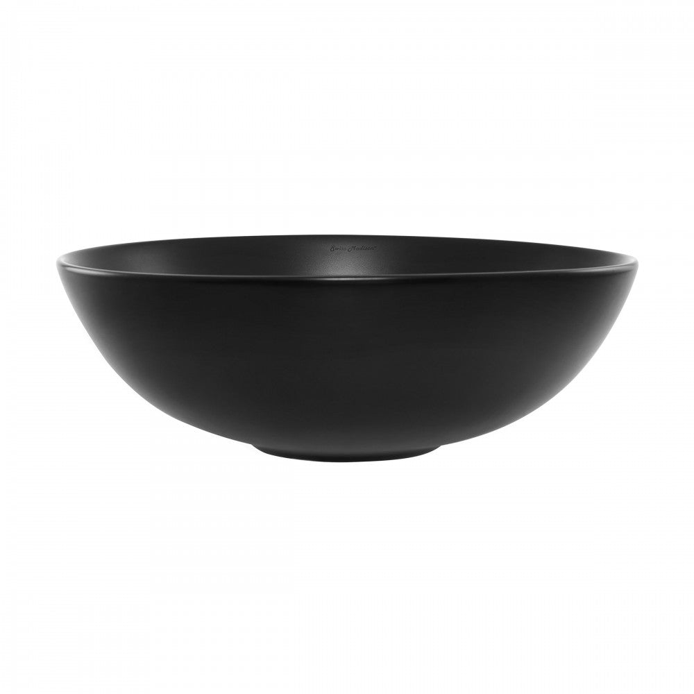 Swiss Madison Classe 16 Color Ceramic Sink in Matte Black