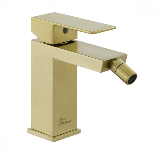 Swiss Madison Concorde Bidet Faucet in Brushed Gold