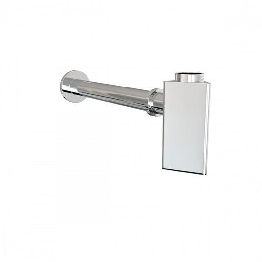Swiss Madison Oval Bottle Trap Drain, Chrome