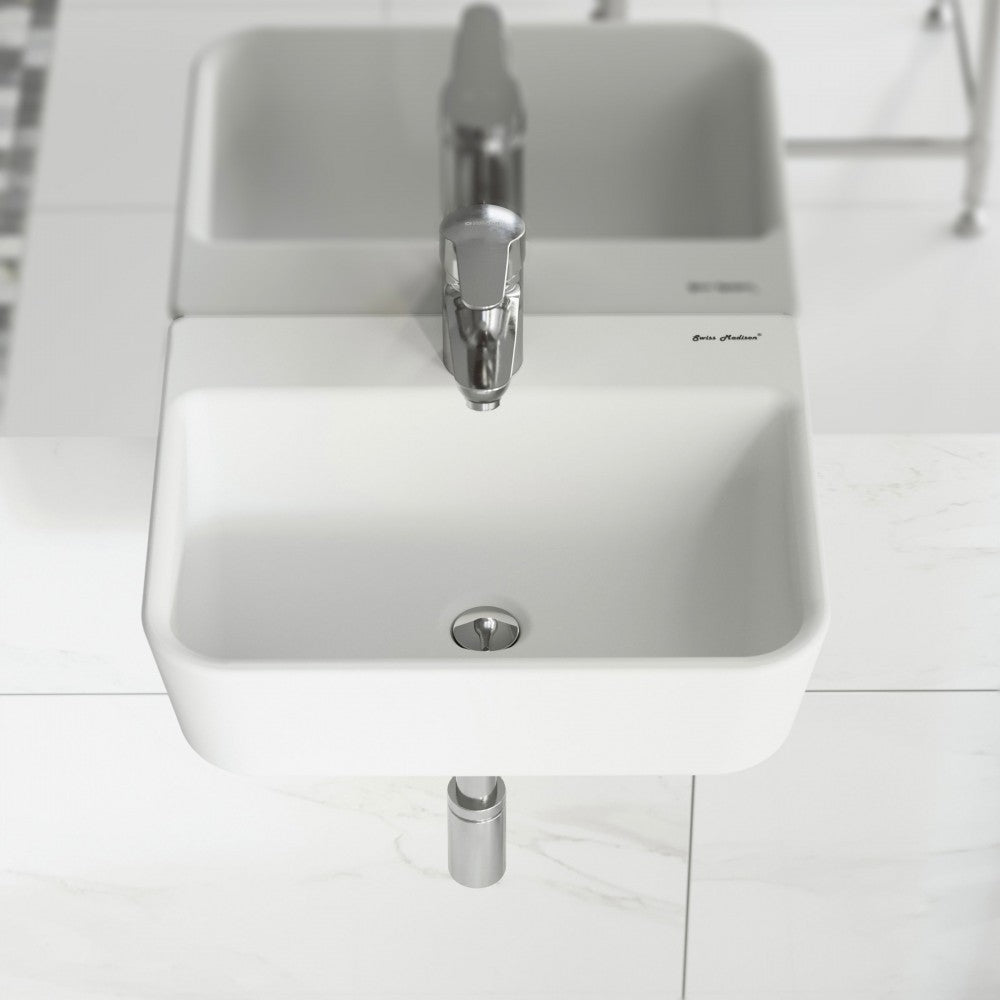 Swiss Madison St. Tropez Wall Mount Sink